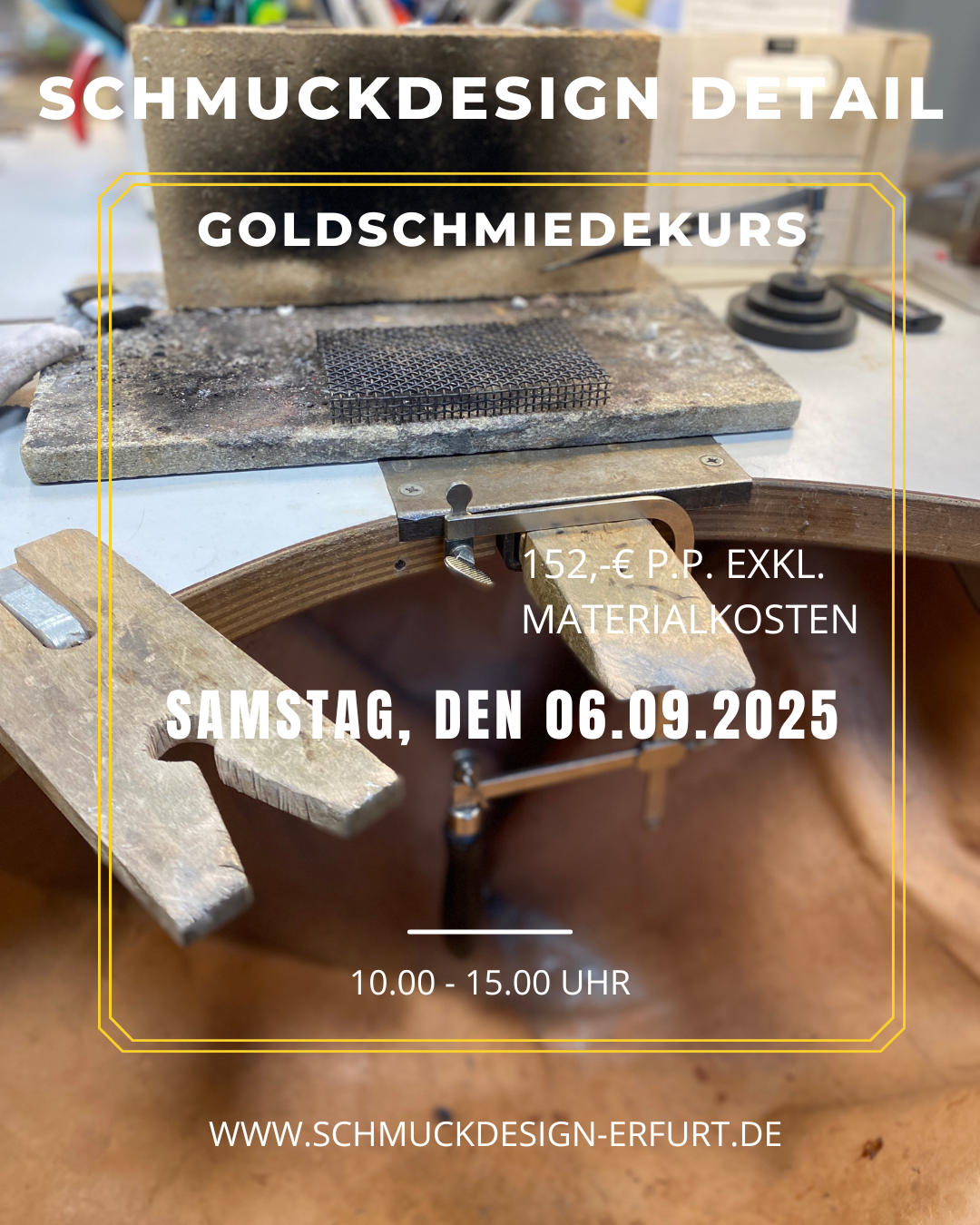 Samstag, 15.11.2025 Goldschmiedekurs