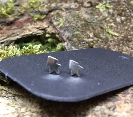 Zauberwald Ohrstecker Silber Handarbeit