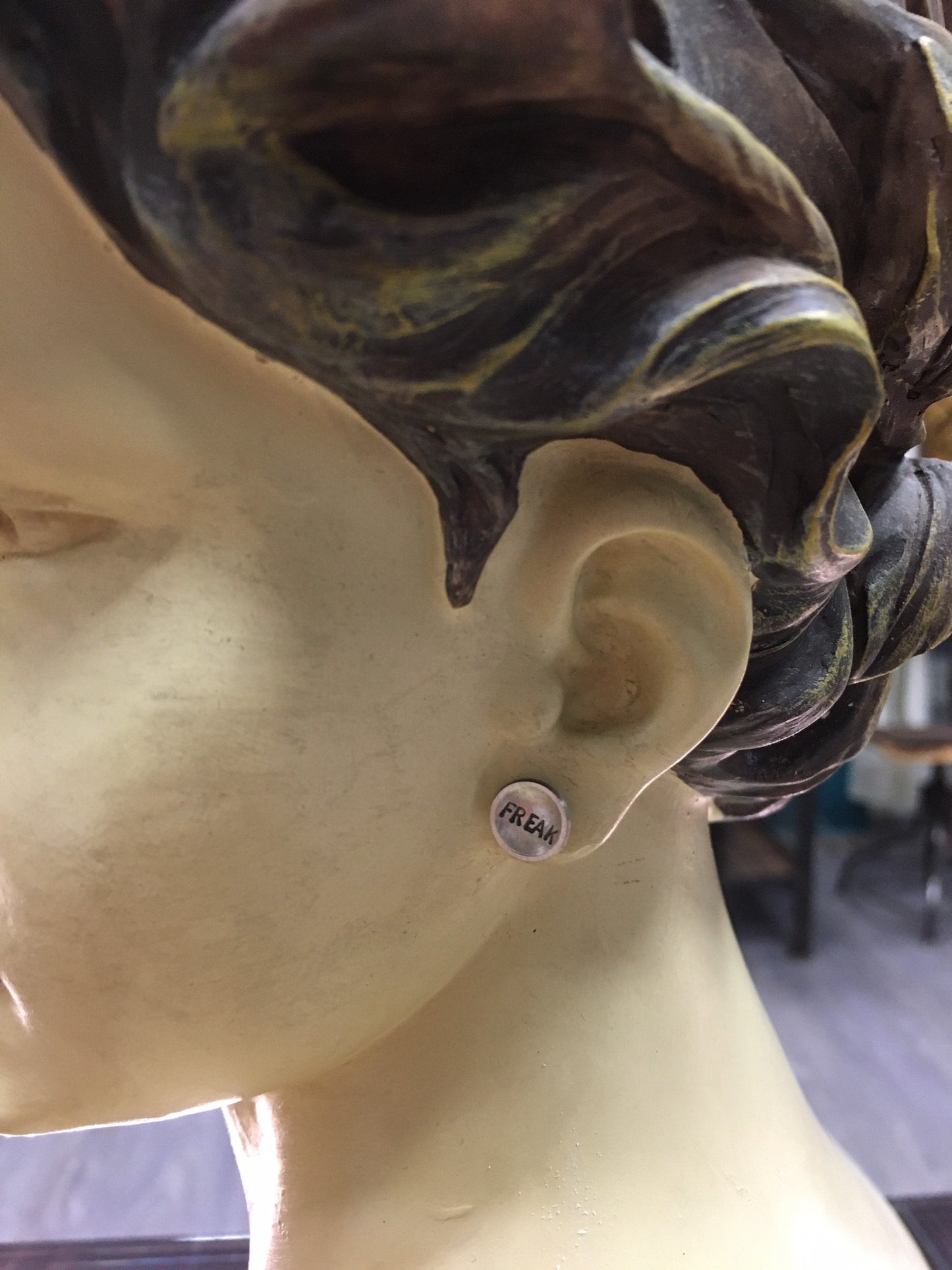 Silber Ohrstecker „Freak“