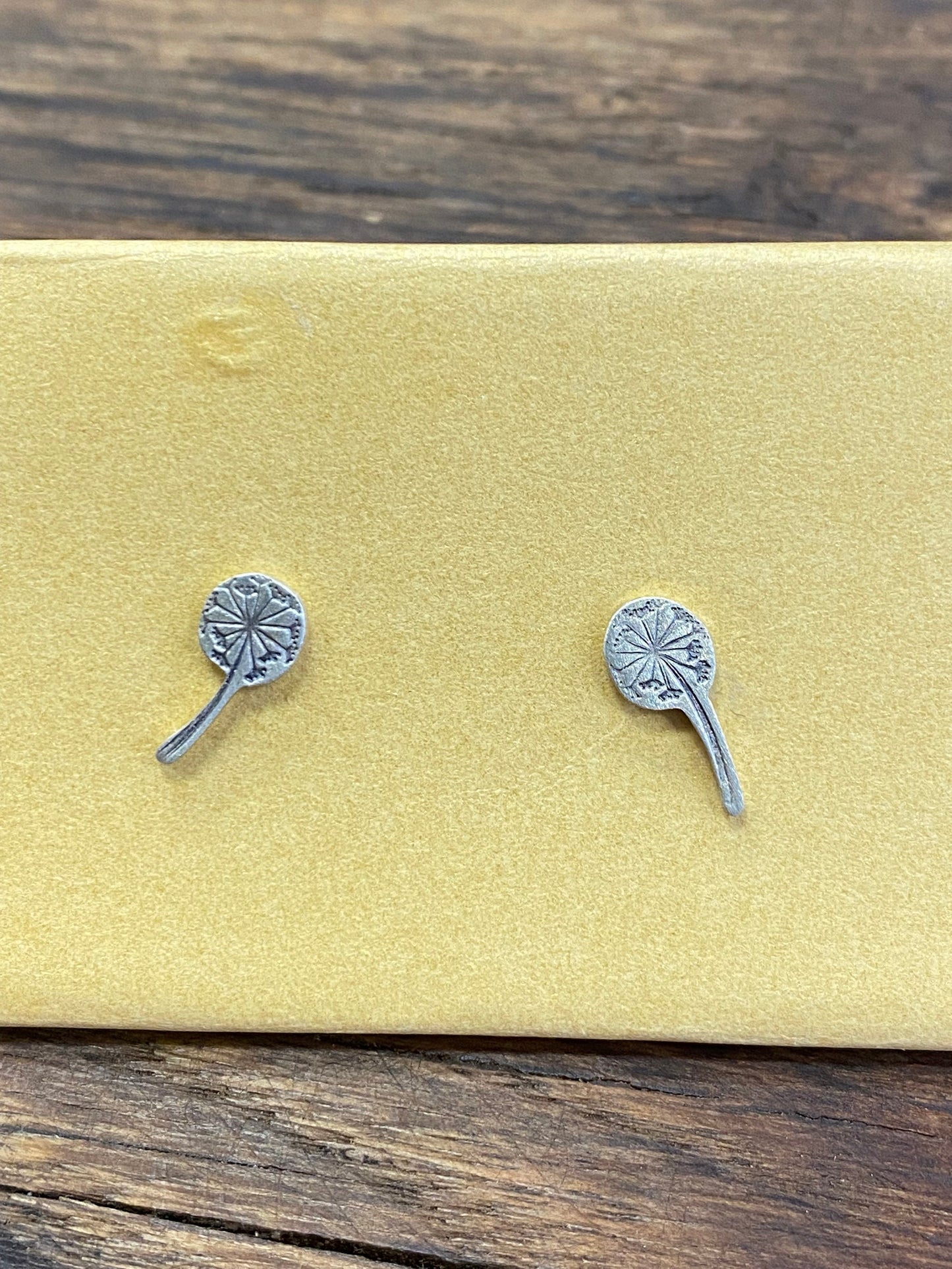 Pusteblumen Ohrstecker 925/000 Silber