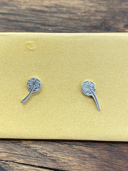 Pusteblumen Ohrstecker 925/000 Silber